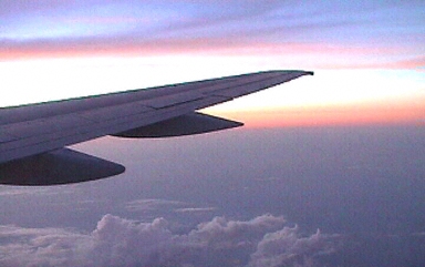 French St. Martin / Saint Martin / wing / airplane / flight